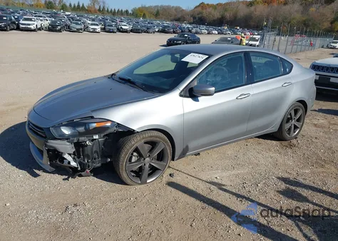 2015 Dodge Dart Gt из США, поврежденный, VIN 1C3CDFEB0FD224583